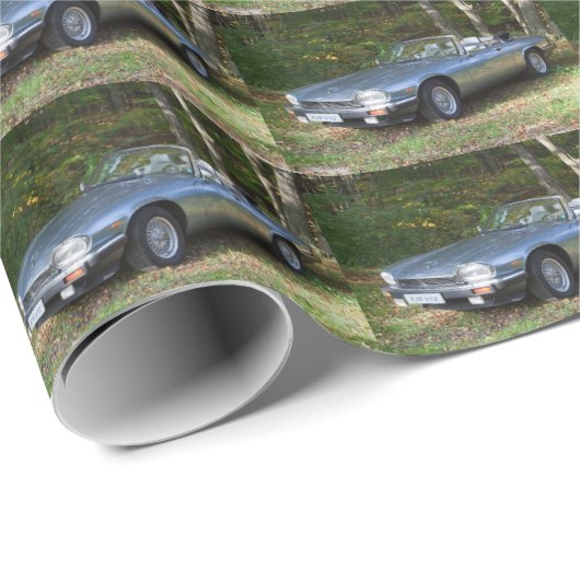 Jaguar XJS V12 Cabriolet Cadeaupapier (Rol Hoek)