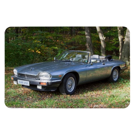 Jaguar XJS V12 Cabriolet Magneet (Horizontaal)