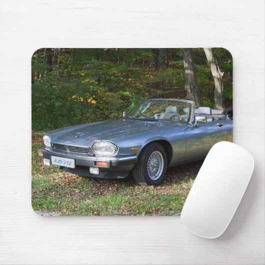 Jaguar XJS V12 Cabriolet Muismat (Met muis)