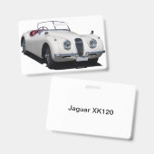 Jaguar XK120 Badge (Front & Back)