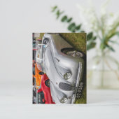 Jaguar XK120 convertible sports car Briefkaart (Staand voorkant)