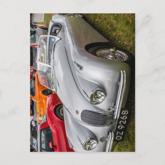 Jaguar XK120 convertible sports car Briefkaart (Voorkant)