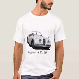 Jaguar XK120 klassieke auto T-shirt
