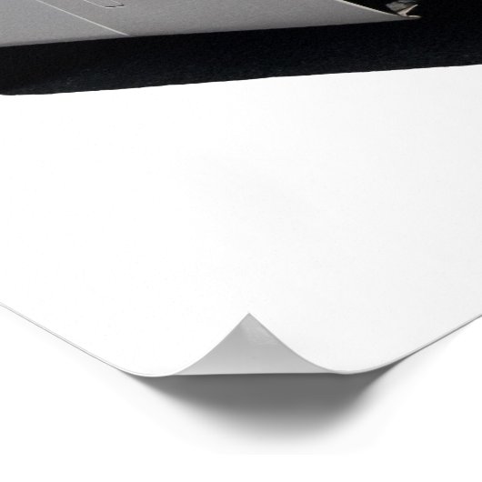 Jaguar XK120 Poster (Hoek)