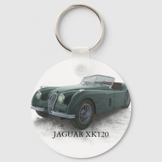 JAGUAR XK120 SLEUTELHANGER (Voorkant)