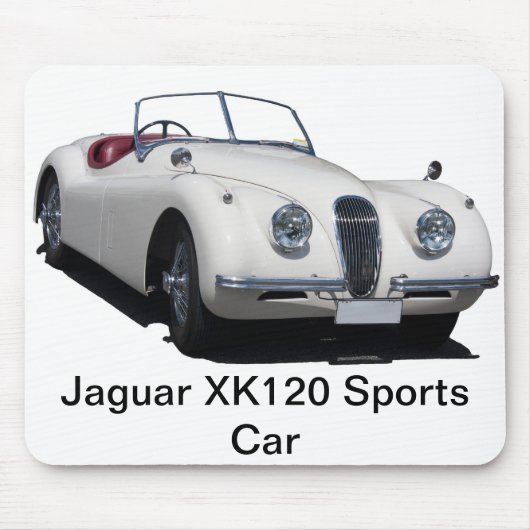 Jaguar XK120-sportauto Muismat (Voorkant)