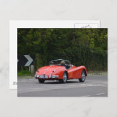 Jaguar XK140 Briefkaart (Voorkant / Achterkant)