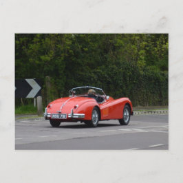 Jaguar XK140 Briefkaart