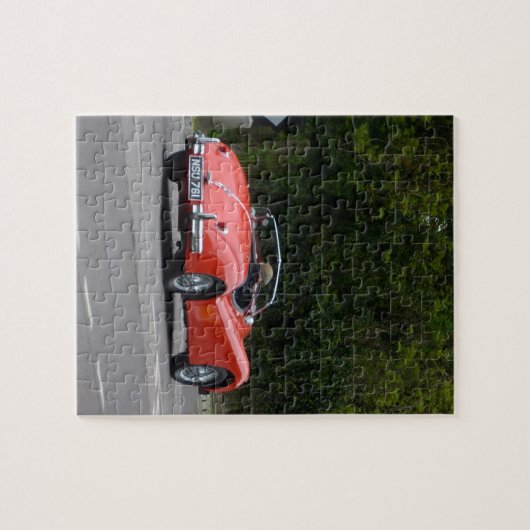 Jaguar XK140 Legpuzzel (Horizontaal)