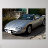 Jaguar XK8 Cabriolet Poster (Voorkant)