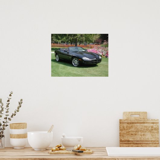 Jaguar XK8 Convertible Poster (Keuken)