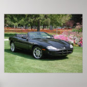 Jaguar XK8 Convertible Poster (Voorkant)