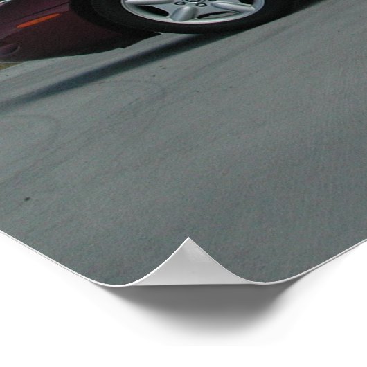 Jaguar XK8 Coupe Poster (Hoek)