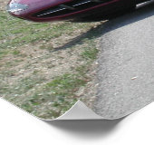 Jaguar XK8 Coupe Poster (Hoek)