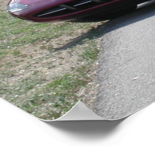 Jaguar XK8 Coupe Poster (Hoek)