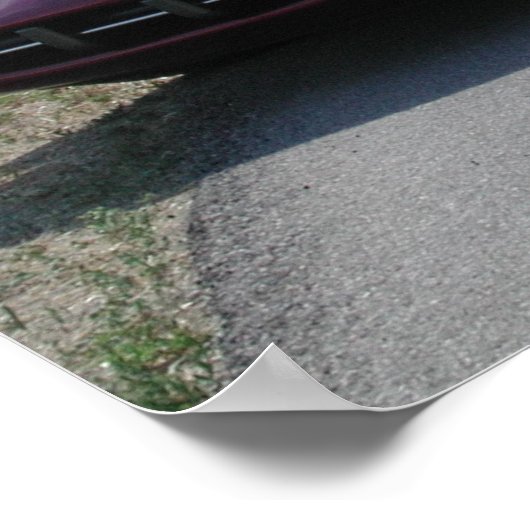 Jaguar XK8 Coupe Poster (Hoek)