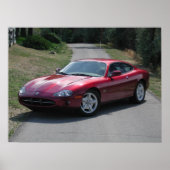 Jaguar XK8 Coupe Poster (Voorkant)