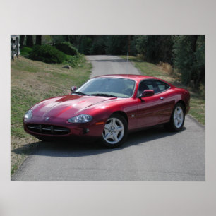 Jaguar XK8 Coupe Poster
