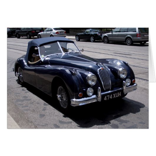 Jaguar XK 120 (Voorkant Horizontaal)