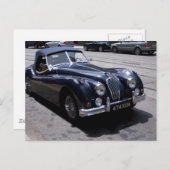 Jaguar XK 120 Briefkaart (Voorkant / Achterkant)