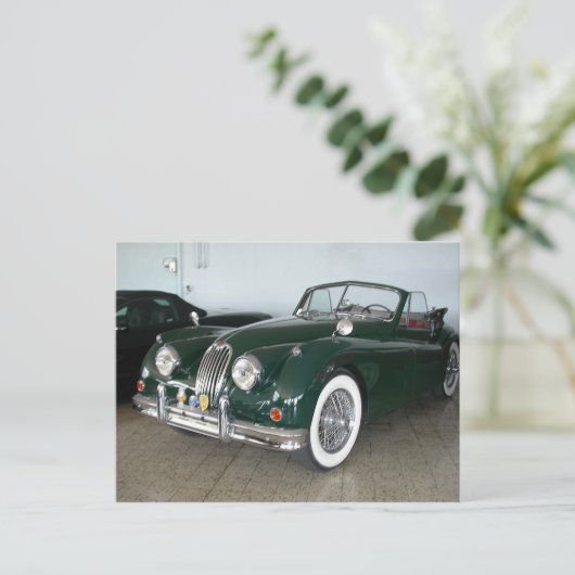 Jaguar XK 120 Briefkaart (Staand voorkant)