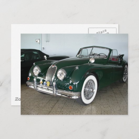 Jaguar XK 120 Briefkaart (Voorkant / Achterkant)
