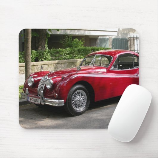 Jaguar XK 120 FHC Muismat (Met muis)