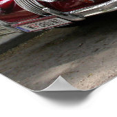 Jaguar XK 120 FHC Poster (Hoek)