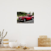 Jaguar XK 120 FHC Poster (Keuken)