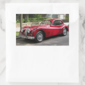 Jaguar XK 120 FHC Rechthoekige Sticker (Tas)