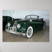 Jaguar XK 120 Poster (Voorkant)