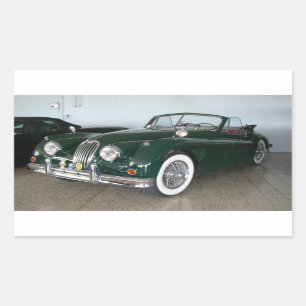Jaguar XK 120 Rechthoekige Sticker