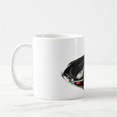 Jaguar XKE Black Car Koffiemok (Links)