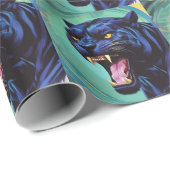 Jaguar - Zwarte Panther Cadeaupapier (Rol Hoek)