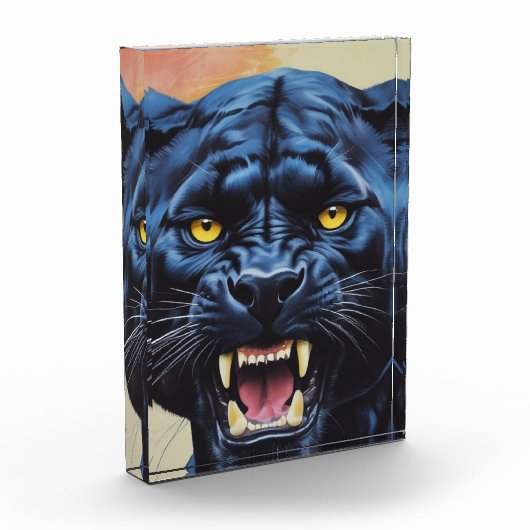 Jaguar - Zwarte Panther Fotoblokken (Links)