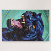 Jaguar - Zwarte Panther Legpuzzel (Horizontaal)