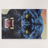 Jaguar - Zwarte Panther Legpuzzel (Horizontaal)