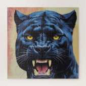 Jaguar - Zwarte Panther Legpuzzel (Verticaal)