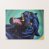 Jaguar - Zwarte Panther Legpuzzel (Horizontaal)