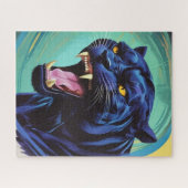 Jaguar - Zwarte Panther Legpuzzel (Horizontaal)