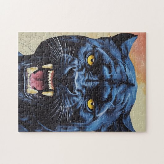 Jaguar - Zwarte Panther Legpuzzel (Horizontaal)