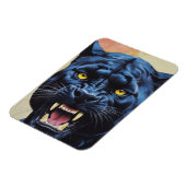 Jaguar - Zwarte Panther Magneet (Linkerzijde)