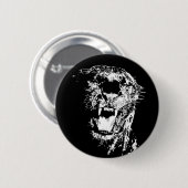 Jaguar - Zwarte Panther Ronde Button 5,7 Cm (Voorkant /achterkant)