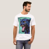 Jaguar - Zwarte Panther T-shirt (Voorkant volledig)