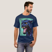 Jaguar - Zwarte Panther T-shirt (Voorkant volledig)
