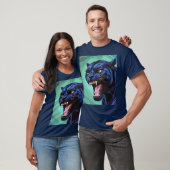 Jaguar - Zwarte Panther T-shirt (Unisex)