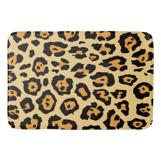 jaguarprint badmat (Voorkant)