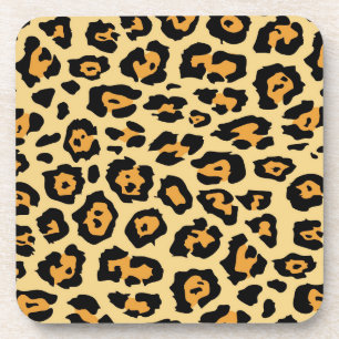 jaguarprint coaster bier onderzetter