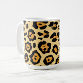 jaguarprint koffiemok (Voorkant links)