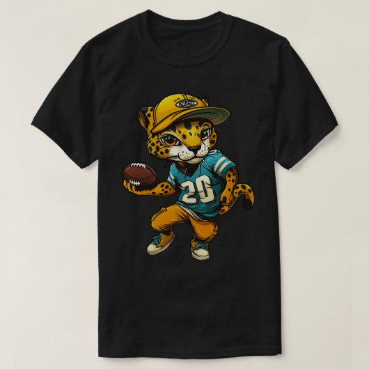 Jaguars American Fan T-shirt (Design voorkant)
